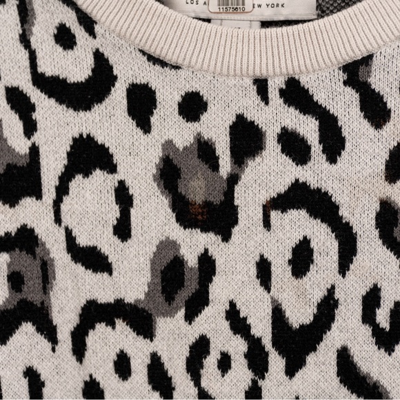 Rachel Zoe Leopard Heidi Sweater size XS - Picture 16 of 16